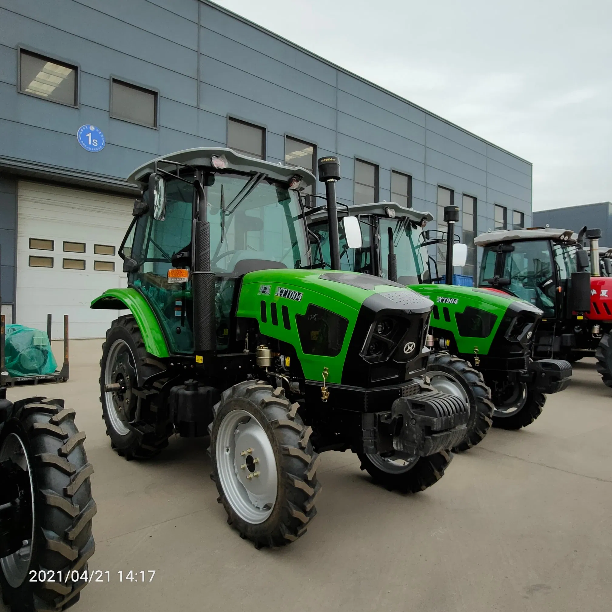100HP 4W Farm Tractor Suitable for Hills and Mountain Region Working