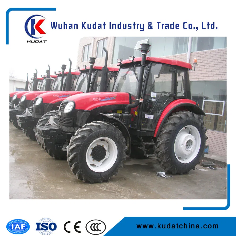 110HP Agricultural Farm Tractor with 4 Wheels Drive