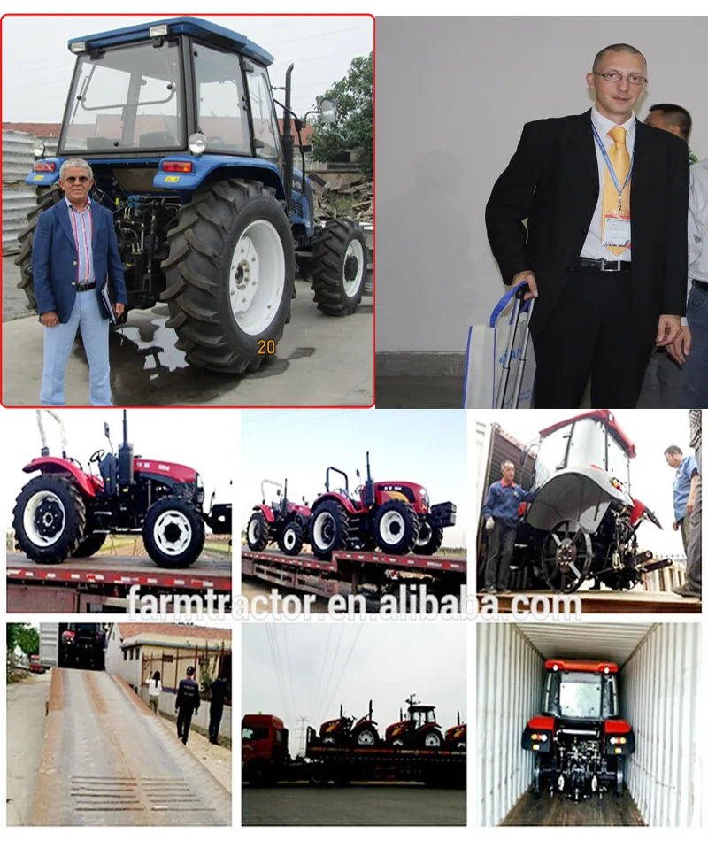 150HP Agriculture 4 Wheel Tractor