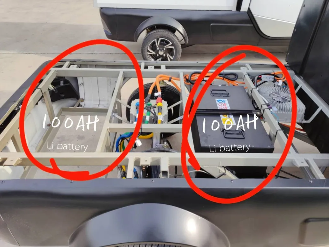 200ah Long Range 4 Wheel Electric Scooter Cargo with L6e Coc