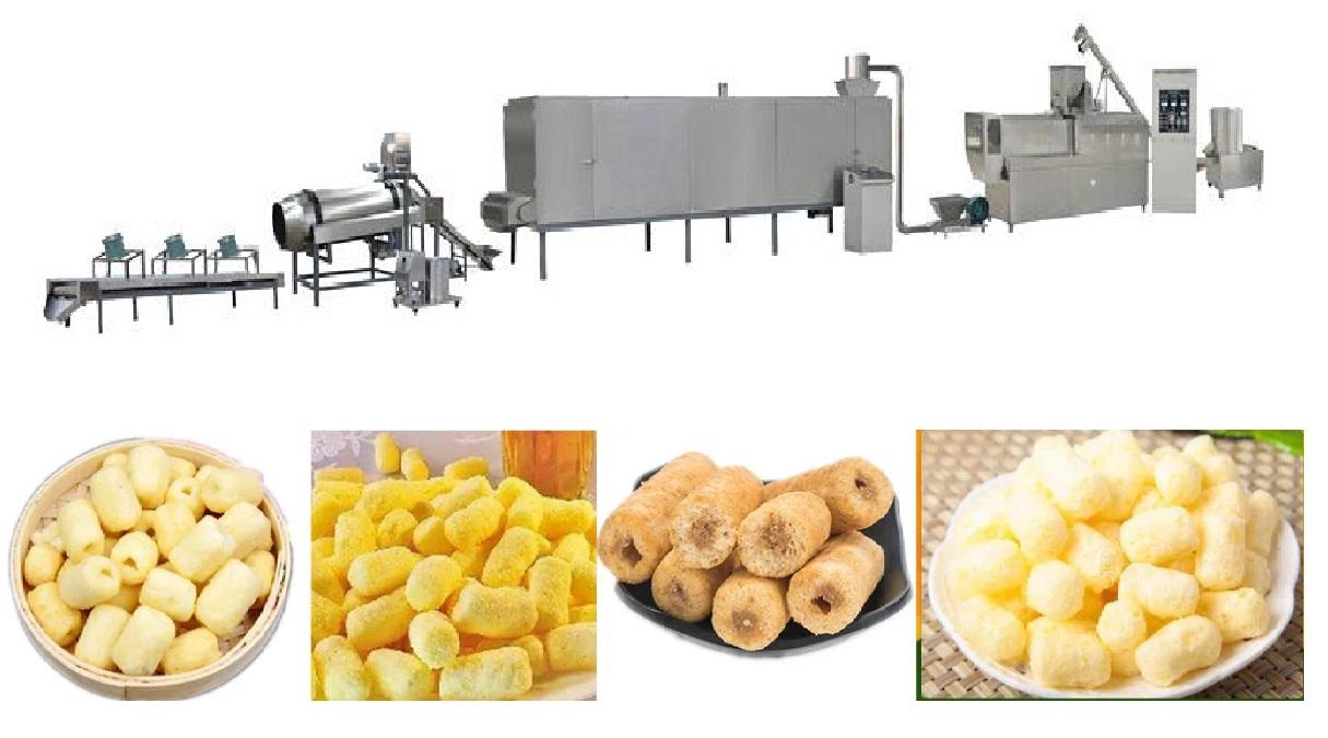 High Quality Cheese Balls Snack Processing Making Line Essentials