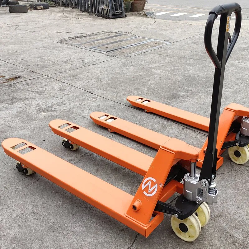 2ton 3000kg 2000kg 5ton 1150 *550 Nylon Wheel Hydraulic Hand Pallet Truck Manual Lifter