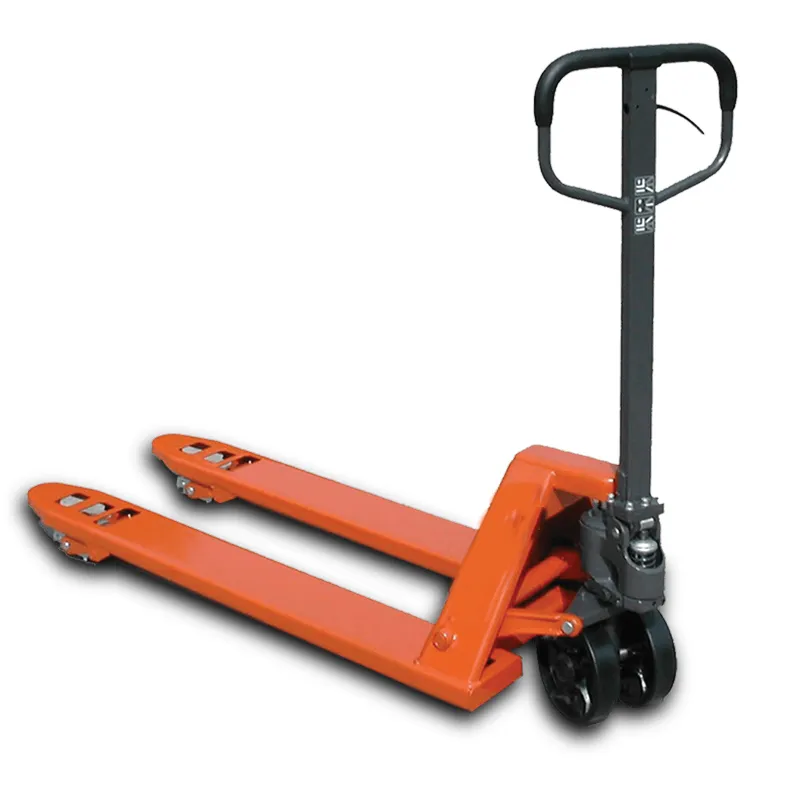 3 Ton Rubber Wheel Hydraulic Hand Pallet Truck Pallet Jacks with CE Test