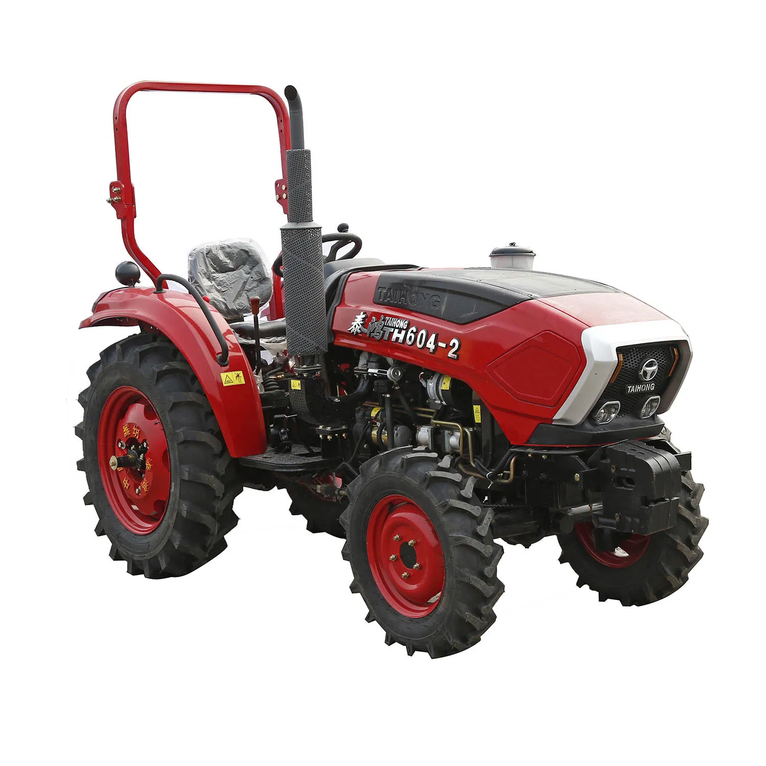 Agricultural Machinery 4 Wheel Driven 80 HP Medium Power Farm Mini Tractor