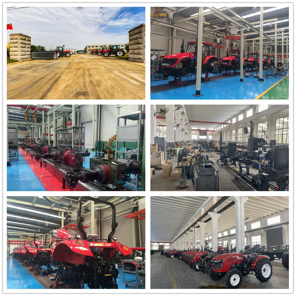 China Agricultureral Tractor Factory Wholesale 150HP 4WD Tractors with Cheap Price