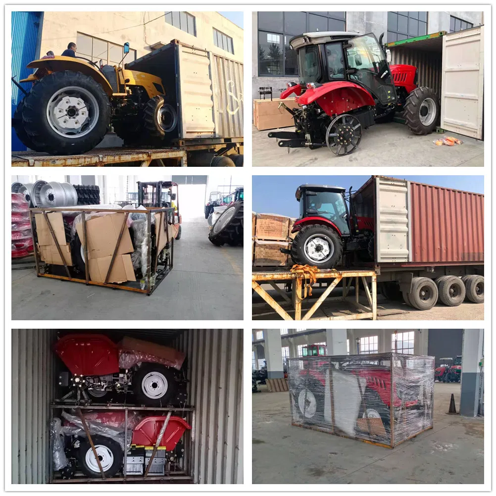 China Agricultureral Tractor Factory Wholesale 150HP 4WD Tractors with Cheap Price