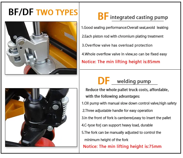 China Factory Direct Sell 3 Ton Hoist Hand Pallet Truck