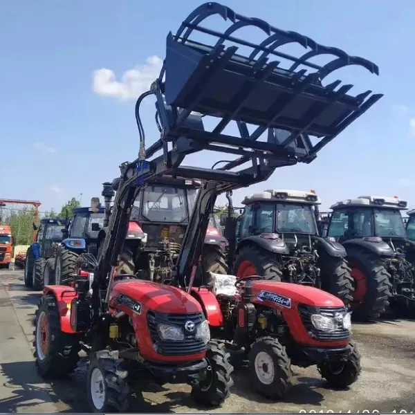 China Factory Supply 30HP 4WD Walking Diesel Engine Agricultural Farm Tractor with Cabin