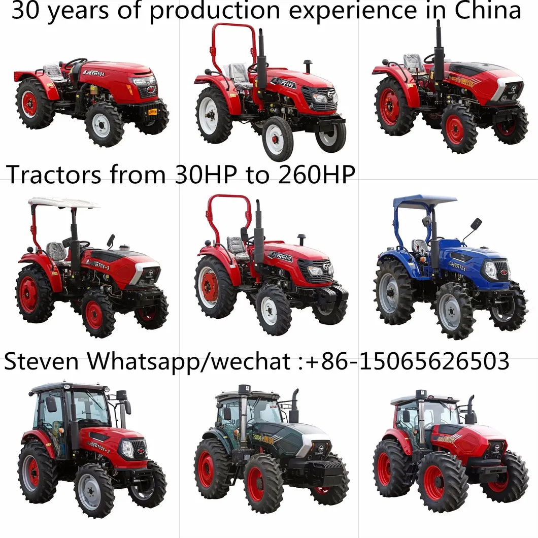 China Famous Agriculture Machinery Manufacturer Factory Direct Supply 150HP 4WD Farm/Construction Tractors