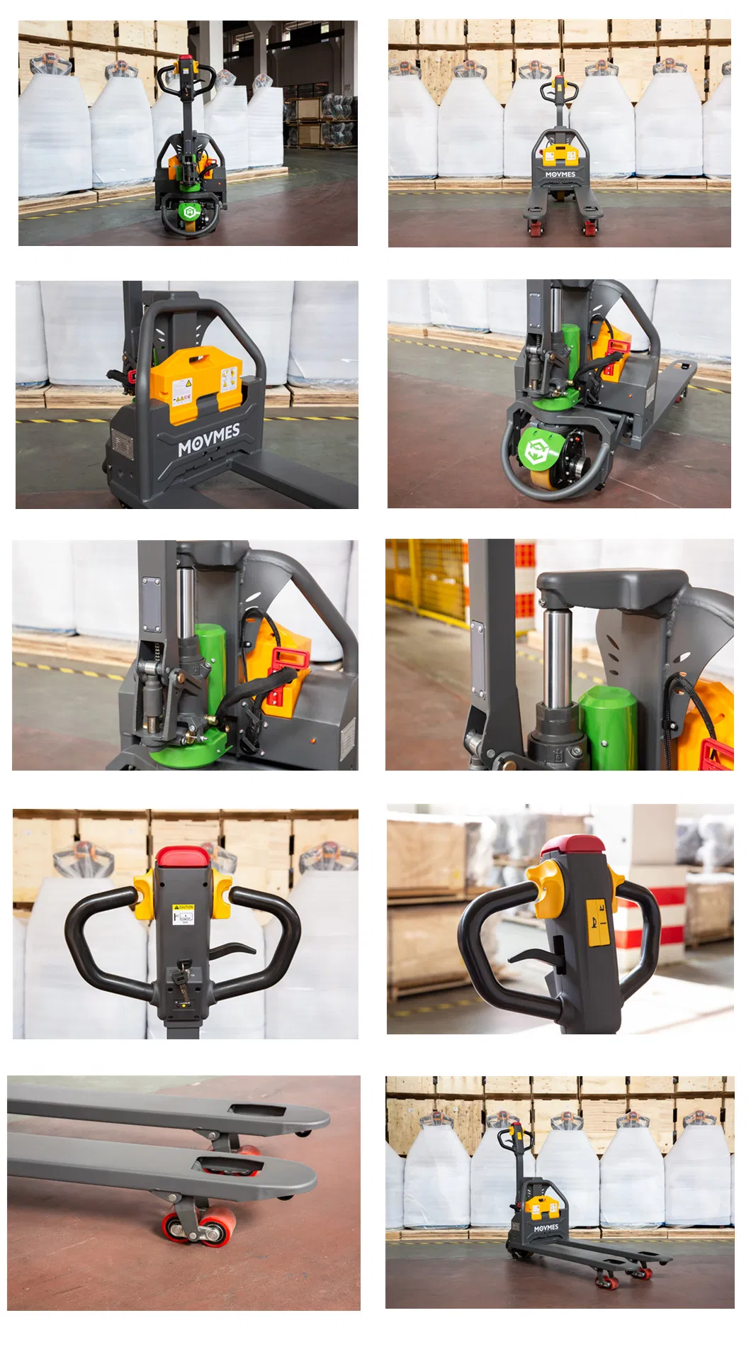 China Maufacturers New 1.5 Ton Lithium Battery Electric Mini Electric Pallet Truck for Material Handling/Warehouse/Forklift
