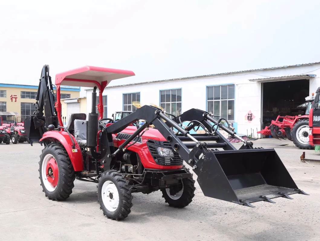 China Taihong Factory 30HP 4WD Agriculture Tractor Lawn Garden Mini Farm Tractors