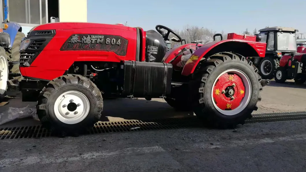 China Tractor Factory Supply Agriculture Tractor 80 HP Low Profile Farm Tractor /Compact/Diesel /Mini Tractor for Power Tiller, and Sprayer