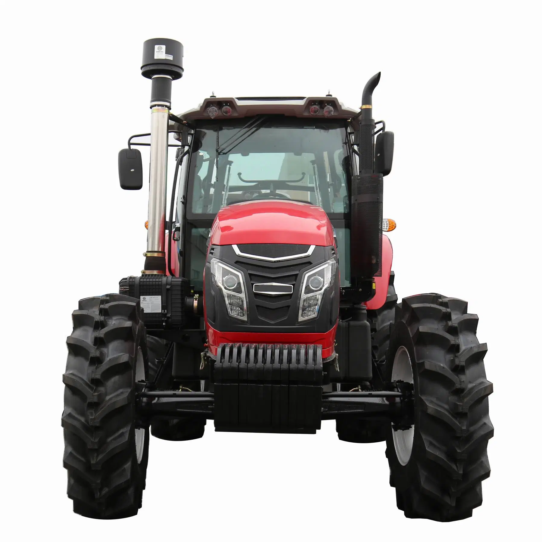 Chinese Agricultural Machinery Manufacturer 150HP 1504 Big Farmer Tractor Cheap Price of Tractor with Yto Engine 4WD Air Conditioner Cooled for Sale in Uganda