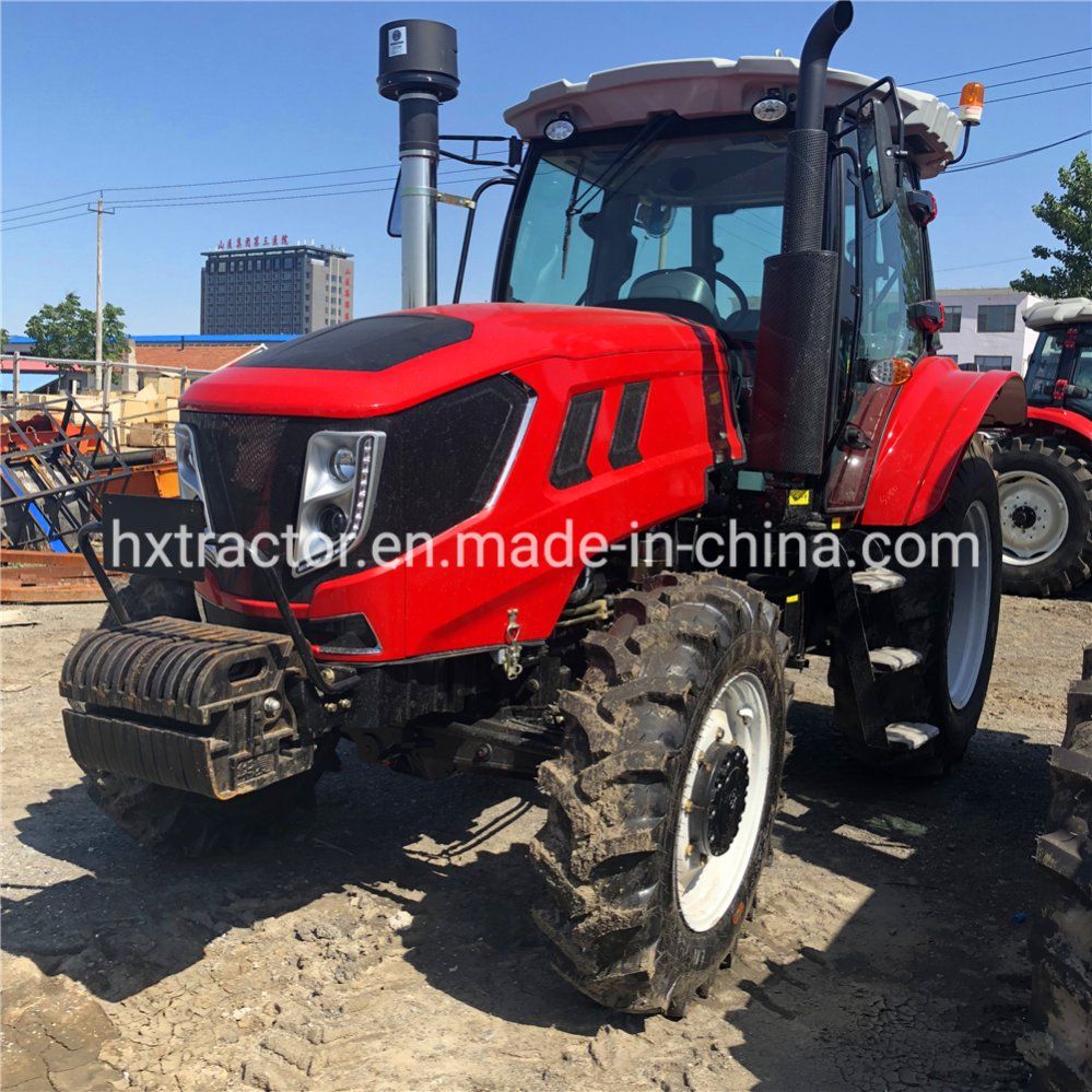 Chinese Tractor Manufacturers 1004 100 HP 4WD Farm Machinery Tractor Price List