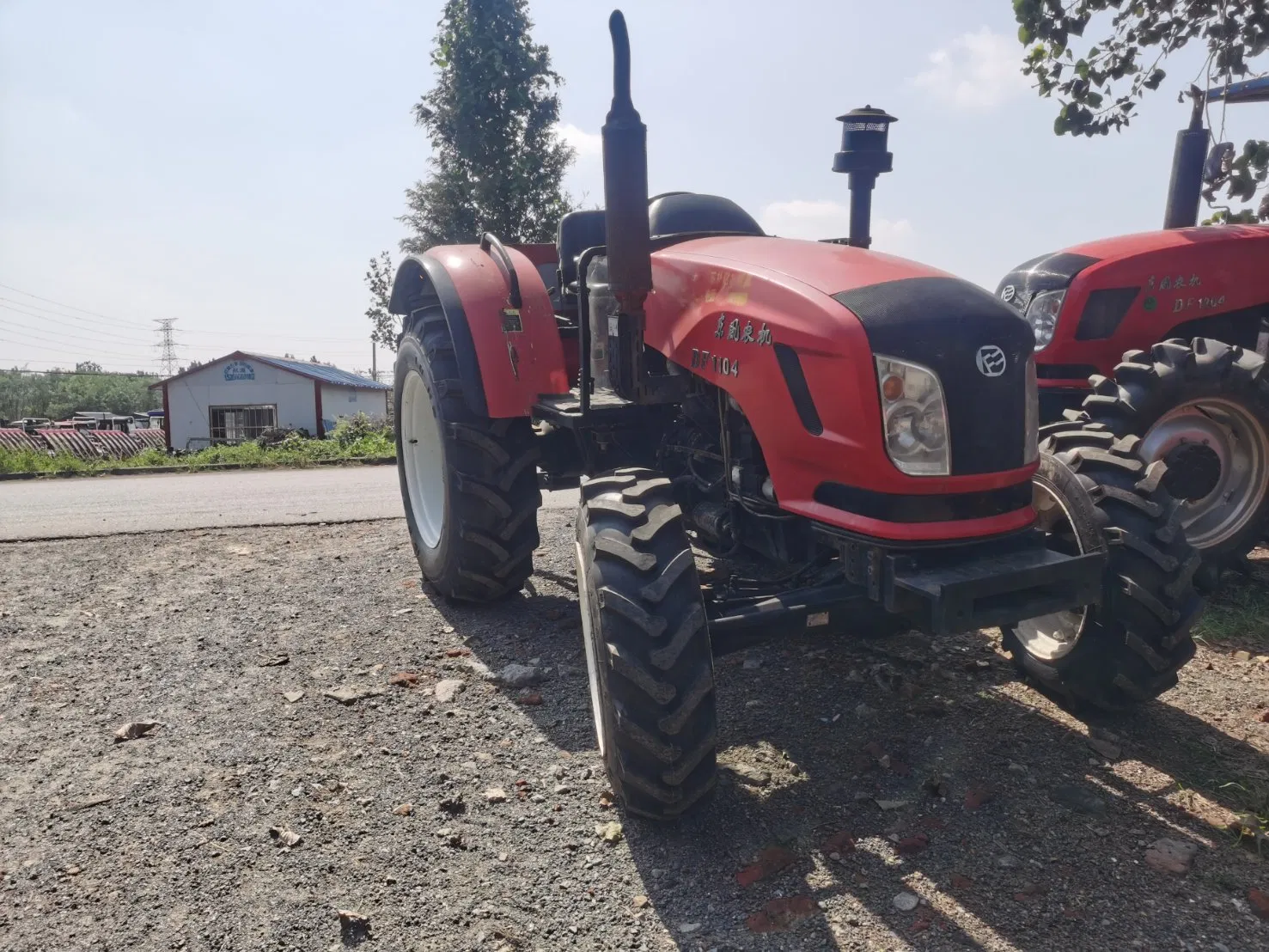 dB Used/Second Hand/New Wheel Tractors 1104 110HP 4*4WD with Small Mini Compact Agricultural Machinery Farm Equipment Loader and Backhoe for Selling
