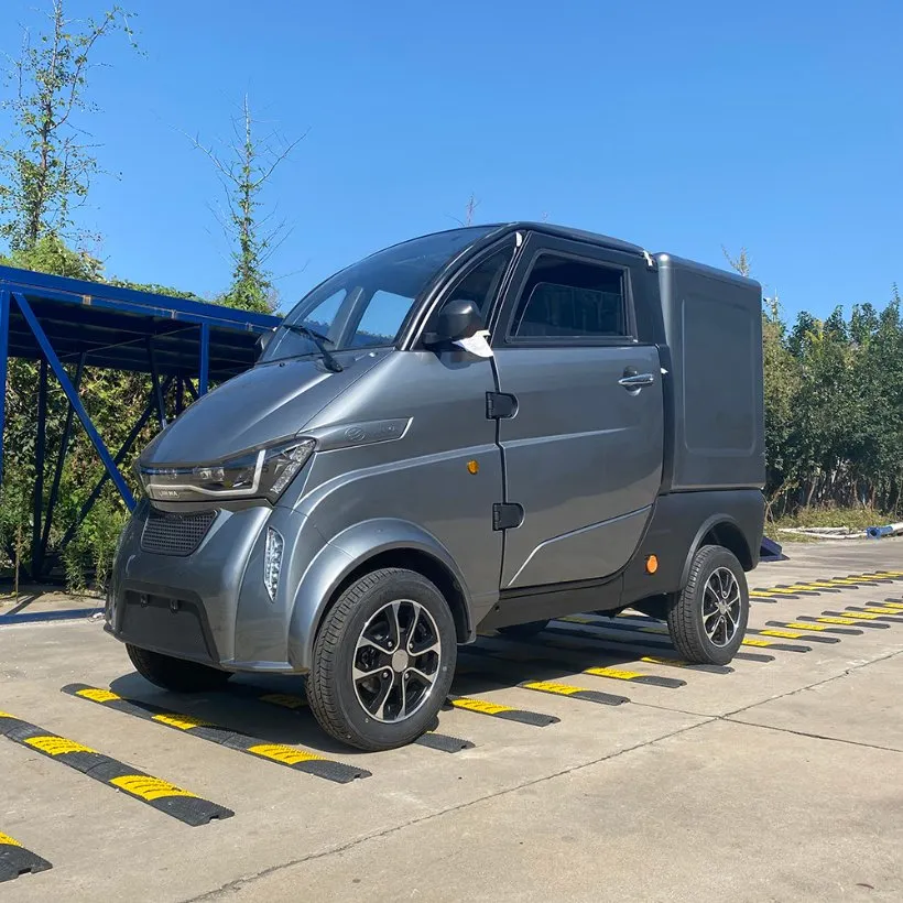 EEC Coc 4 Wheel Electric Mini Cargo Car with Cabin