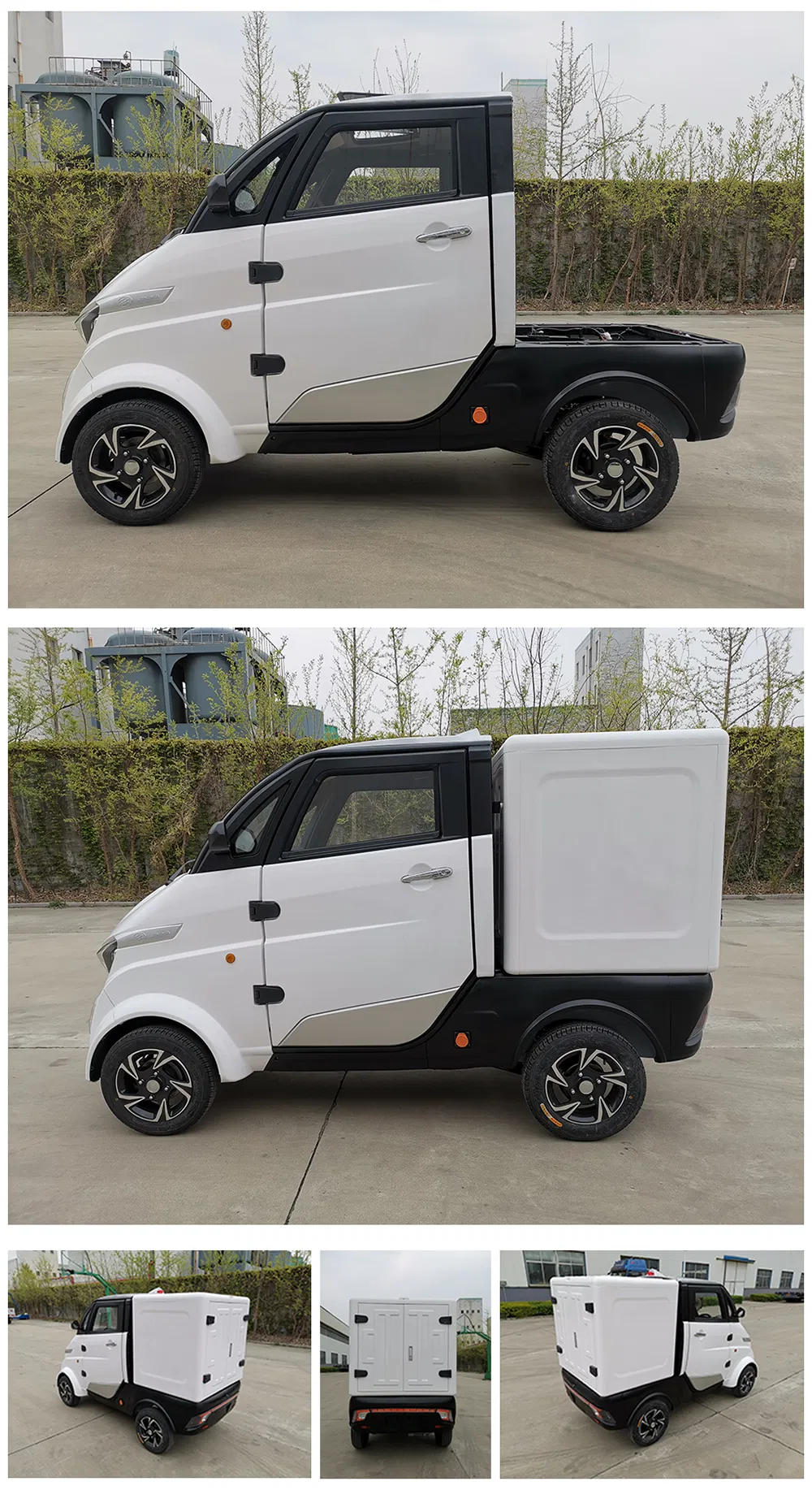 Electric Mini Food Delivery Box Scooter with 60V4000W Motor