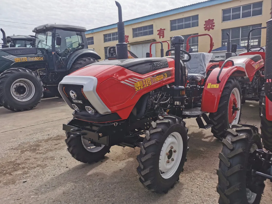 Factory Supply 30HP 4WD Diesel Walking Agricultural Machine Farm Tractor with Loader