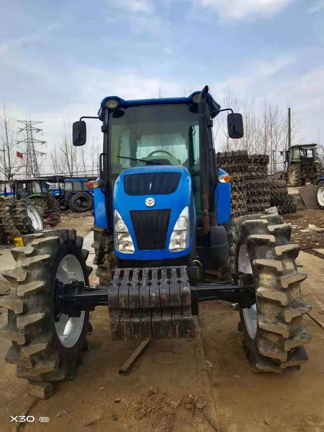 Farm Agricultural Machinery Equipment Used Tractor Case New Holland 1104