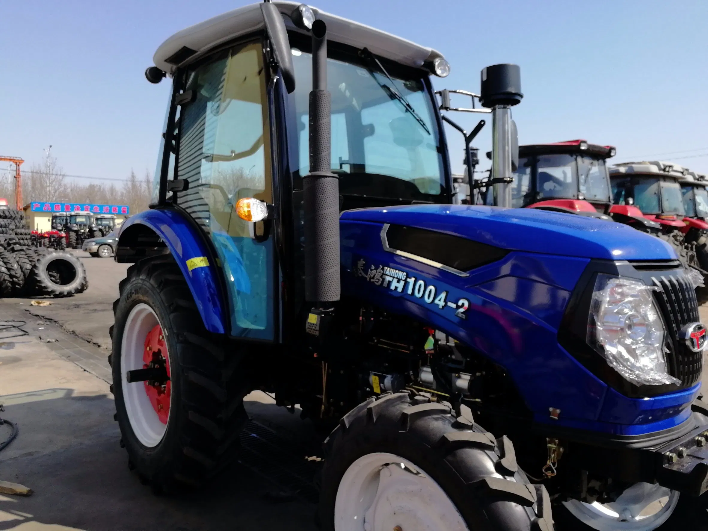 Farm Equipment 4X4 Tractor 100 HP Farm Tractor 1004 -2 Agriculture Tractor with CE Approval and Spare Parts,