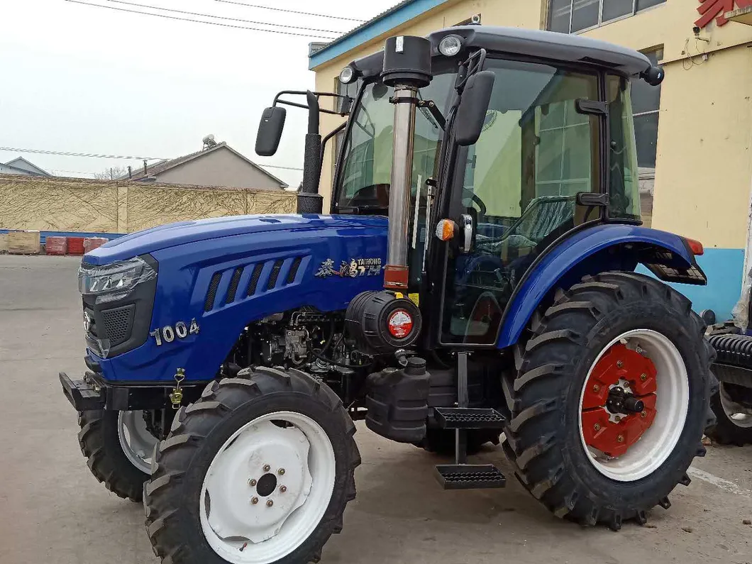 Farm Equipment 4X4 Tractor 100 HP Farm Tractor 1004-2 Agriculture Tractor with CE Approval and Spare Parts,