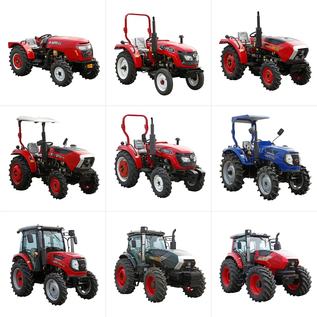 Farming Accessories 30HP 4WD Small Garden Farm Compact Mini Tractor with Parts