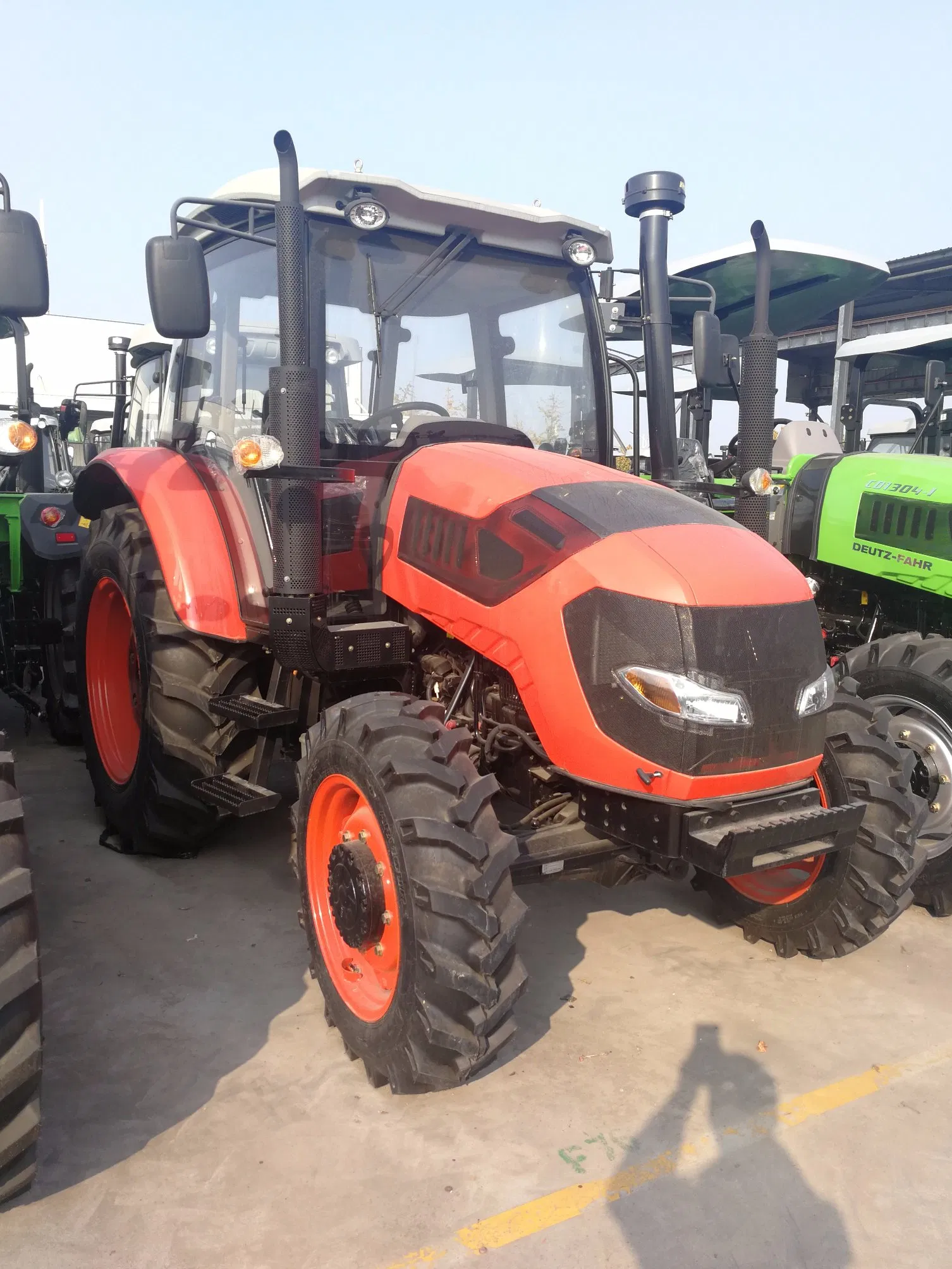 FL1104 China Big Farm Tractor 4 Wheeled Diesel Garden Tractor