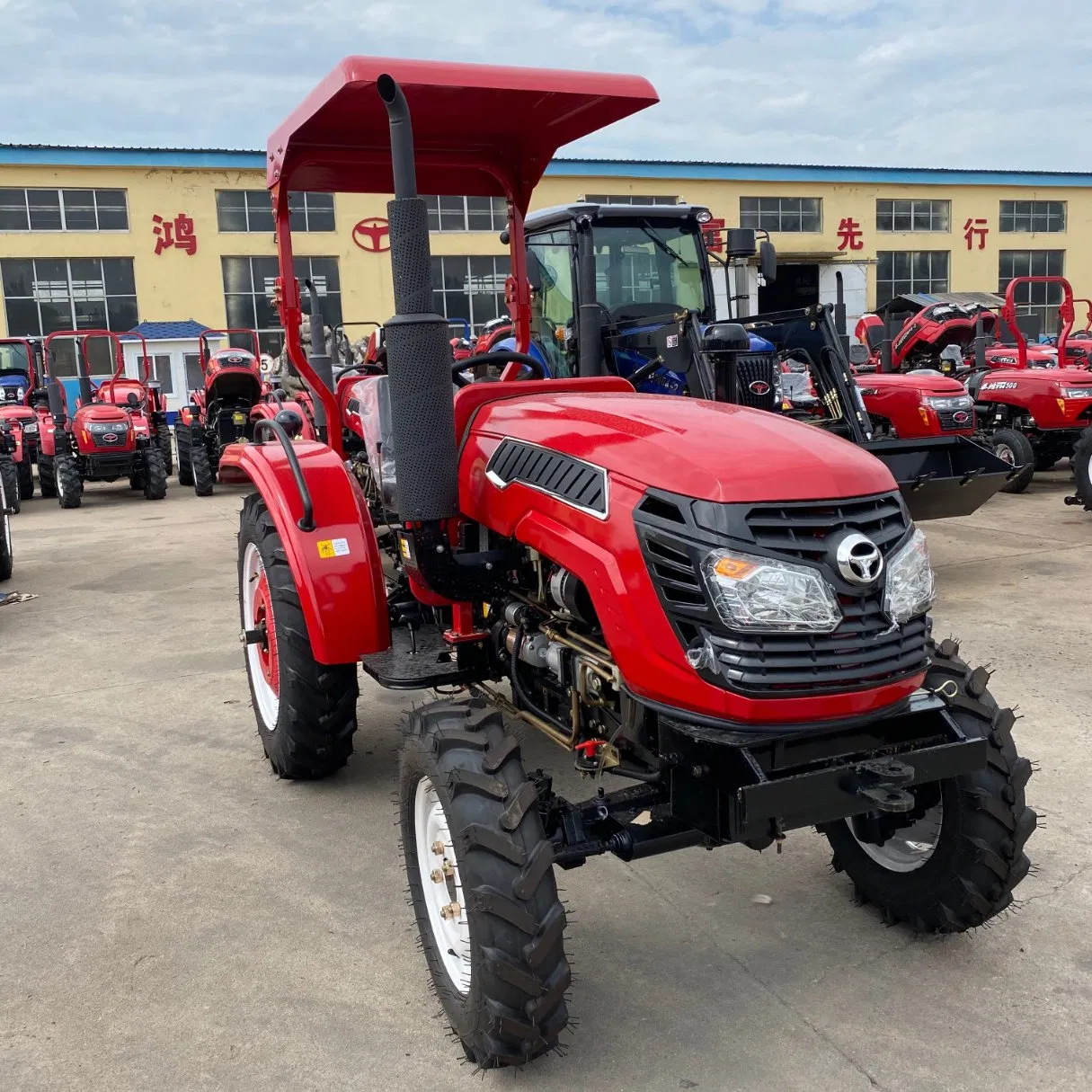 Good Price 30HP 4WD Wheel Mini Tractor Agricultural Farm Tractor with Loader Power Tiller