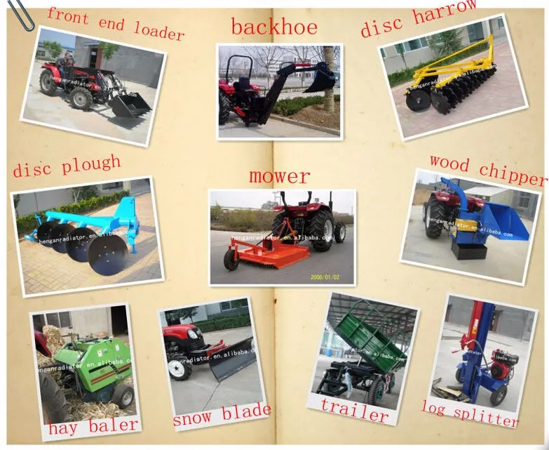 Good Quality Agriculture and Farm Tractor Made in China