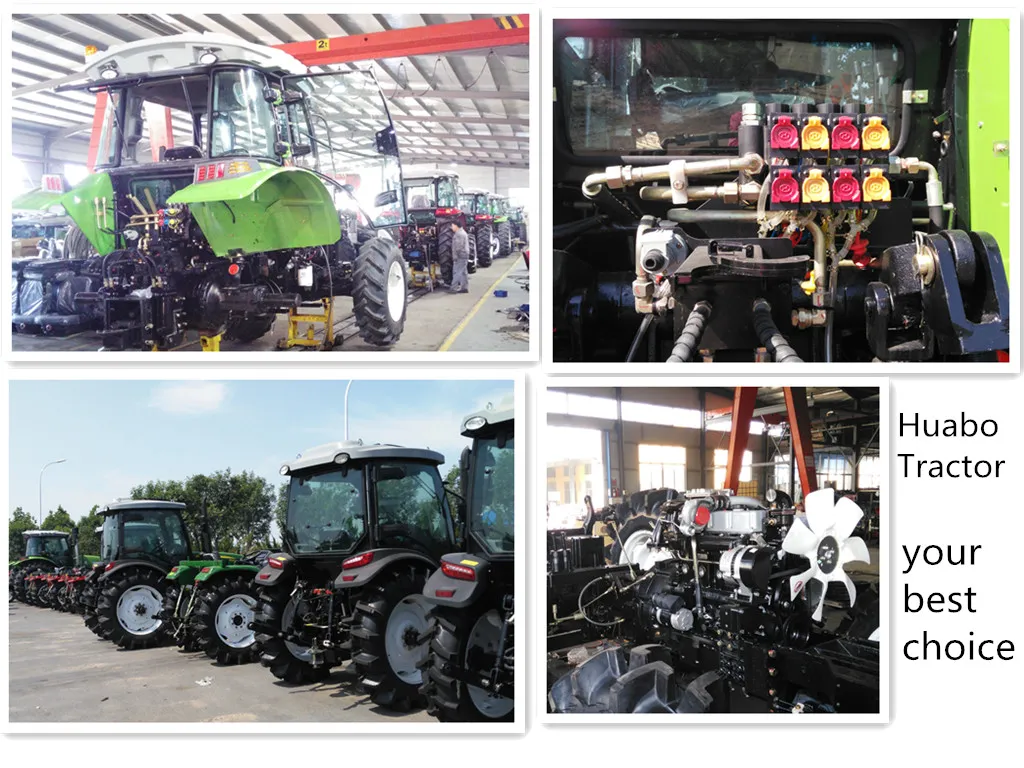High Quality 4WD 1004 100HP Farm Tractor for Sale