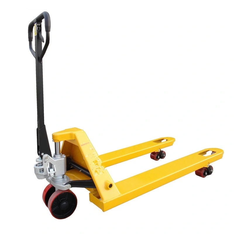 Hot Sale 3t Welded Pump 685mm Nylon Wheel Hand Pallet Truck