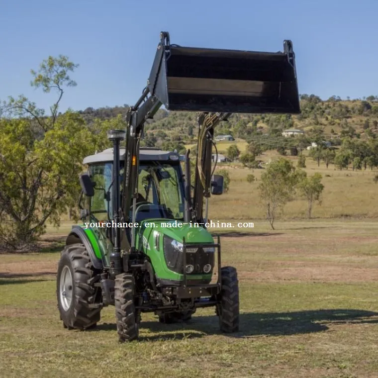 Hot Selling China Factory Manufacture 25-180HP Agricultural Wheel Farm Tractor with ISO CE Pvoc-Coc Co Certificates