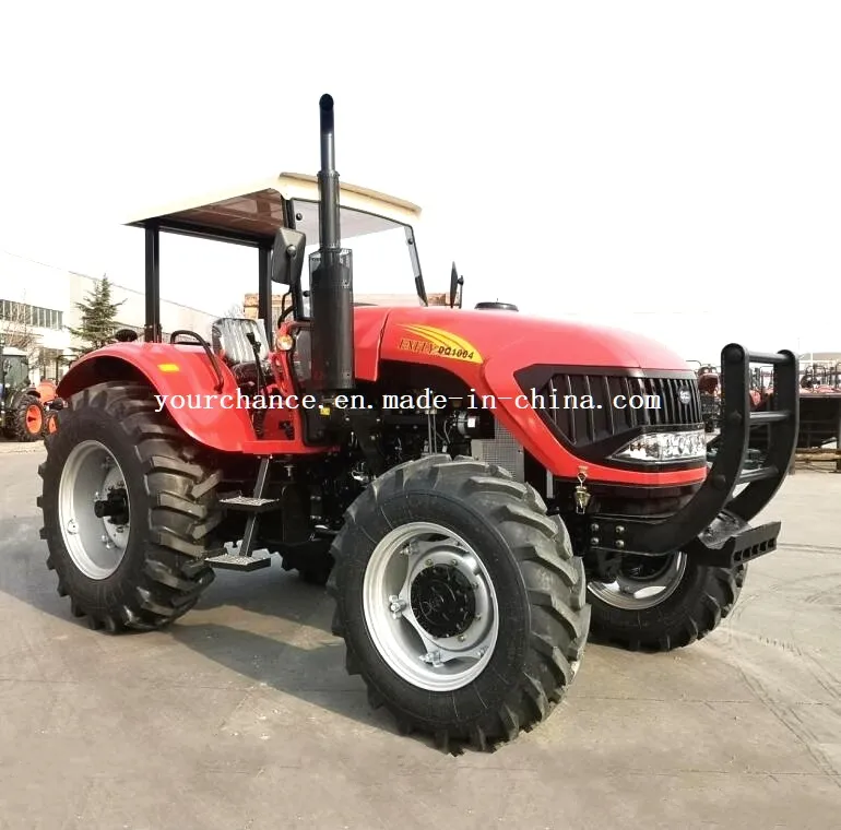 Hot Selling Farm Machine 25HP-180HP 4X4 4WD Agricultural Wheel Farm Garden Tractors with ISO CE Certificate From China Tractor Factory