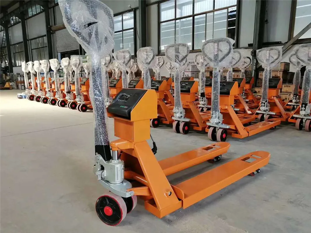 Hydraulic Hand Pallet Truck with Weigh Scale