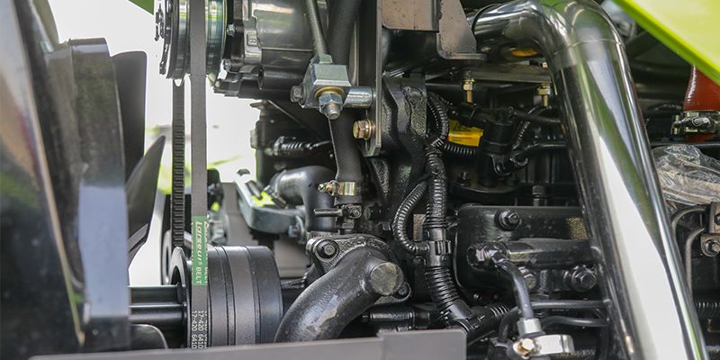 Long Service Life Full Hydraulic Green Rn904 Power Tiller Tractor