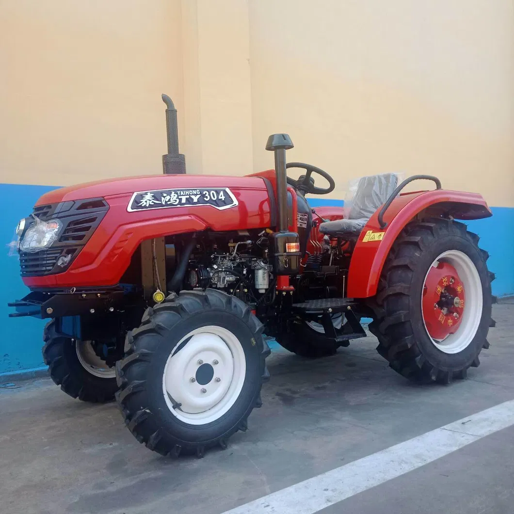 Made in China 30HP 4WD Agricultural Compact Mini Tractor Four Wheel Lawn Garden Farm Tractors
