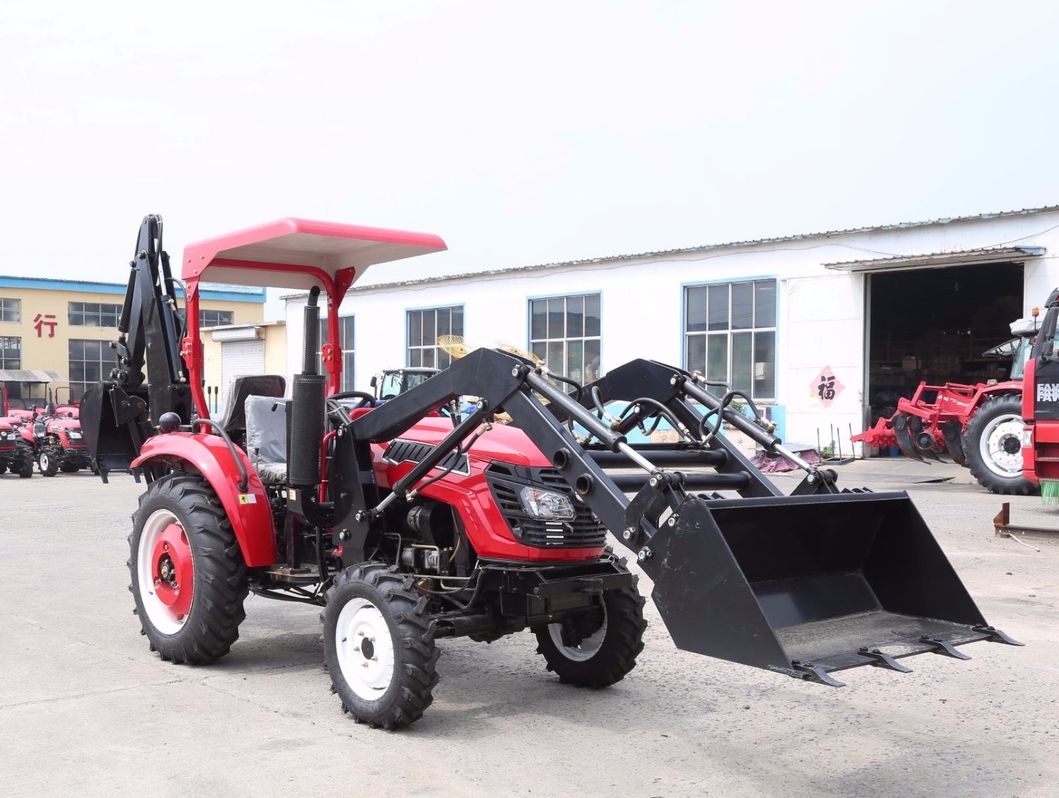 Made in China 30HP 4WD Compact Mini Tractor Agricultural Walking Garden Lawn Orchard Farm Tractor