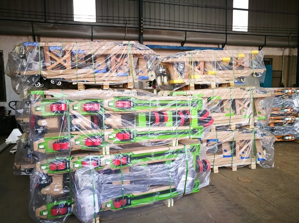 Manual Pallet Jacks 2500 Kg with 550 mm 1150 mm Size