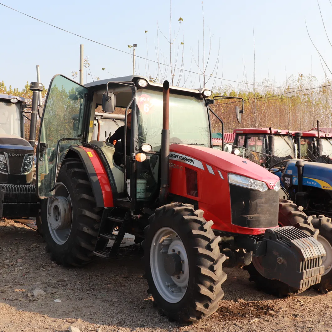 Massey Ferguson 4X4 100HP-120HP Agricola Agricultural Machinery Used Farm Massey Ferguson Usados Tractors Price for Sale