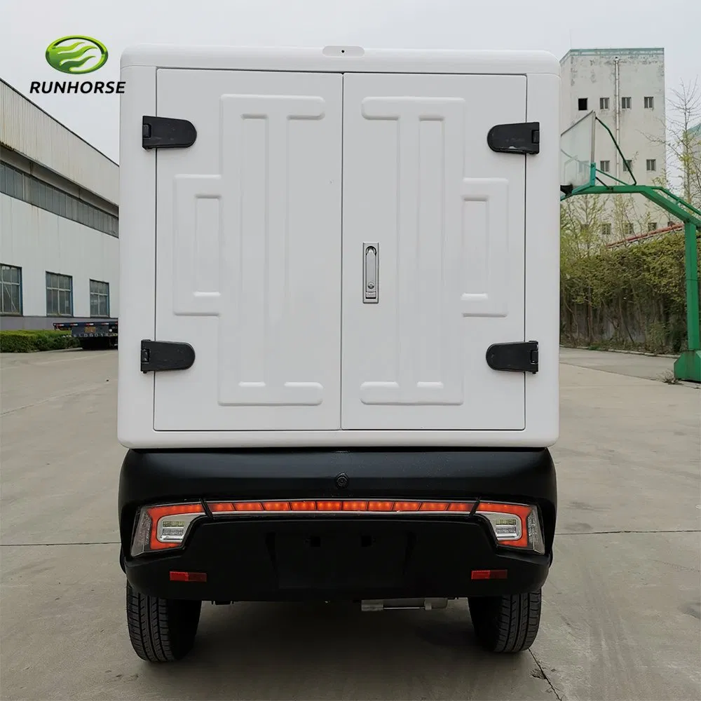 New Arrival 4 Wheel One Seater Pure Electric Mini Cargo with EEC