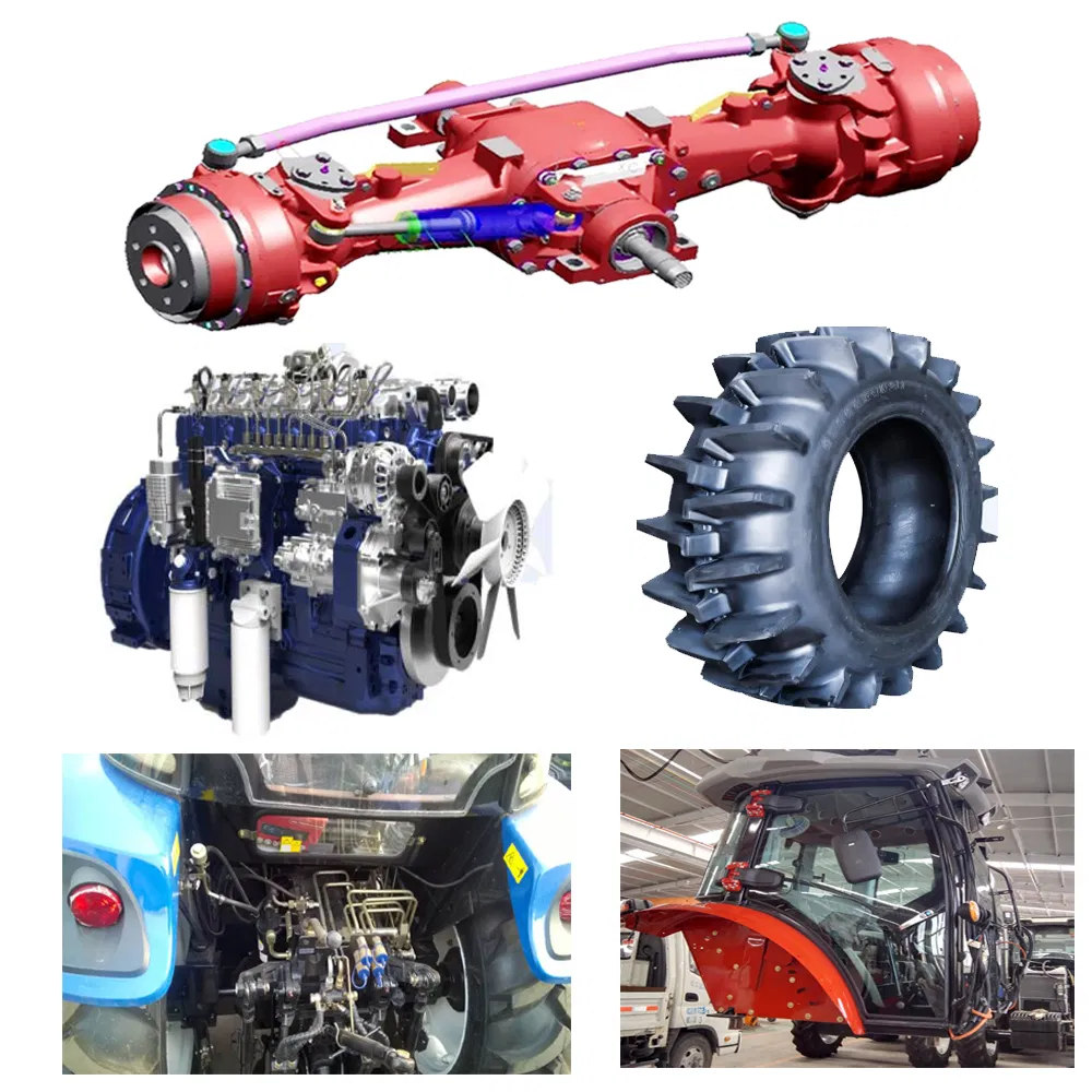 New Fashion Tractor 150 HP Tractor, Agricultural Tractor Th 1504 Farm Tractor for Trailer, Power Tiller