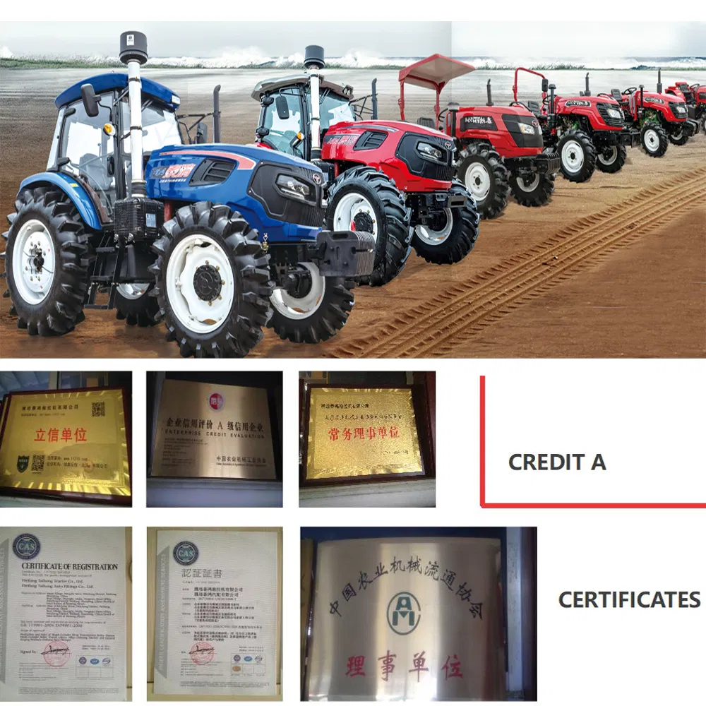 New Fashion Tractor 150 HP Tractor, Agricultural Tractor Th 1504 Farm Tractor for Trailer, Power Tiller
