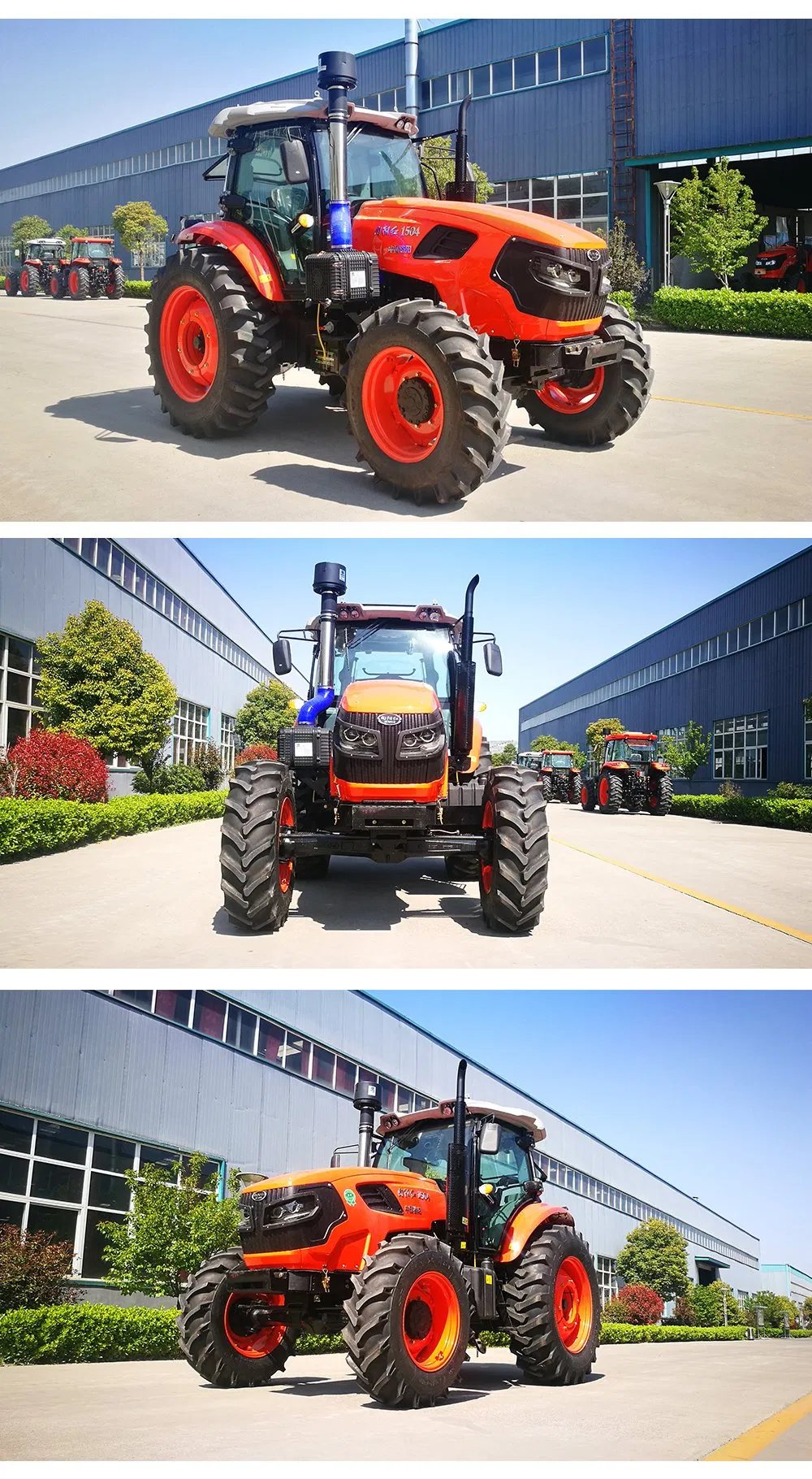 New Kubota Tractor150HP 4WD with A/C Cabin Farm Tractor 1504 for Sale