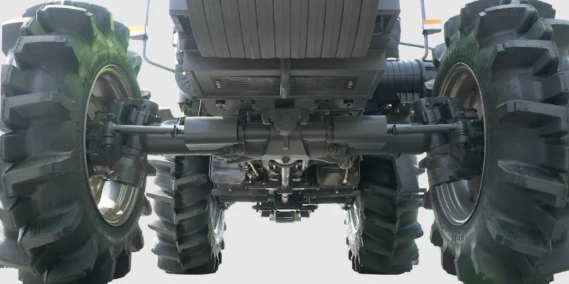 Powerful and Diesel Saving 4WD Walking Tractor for Farm