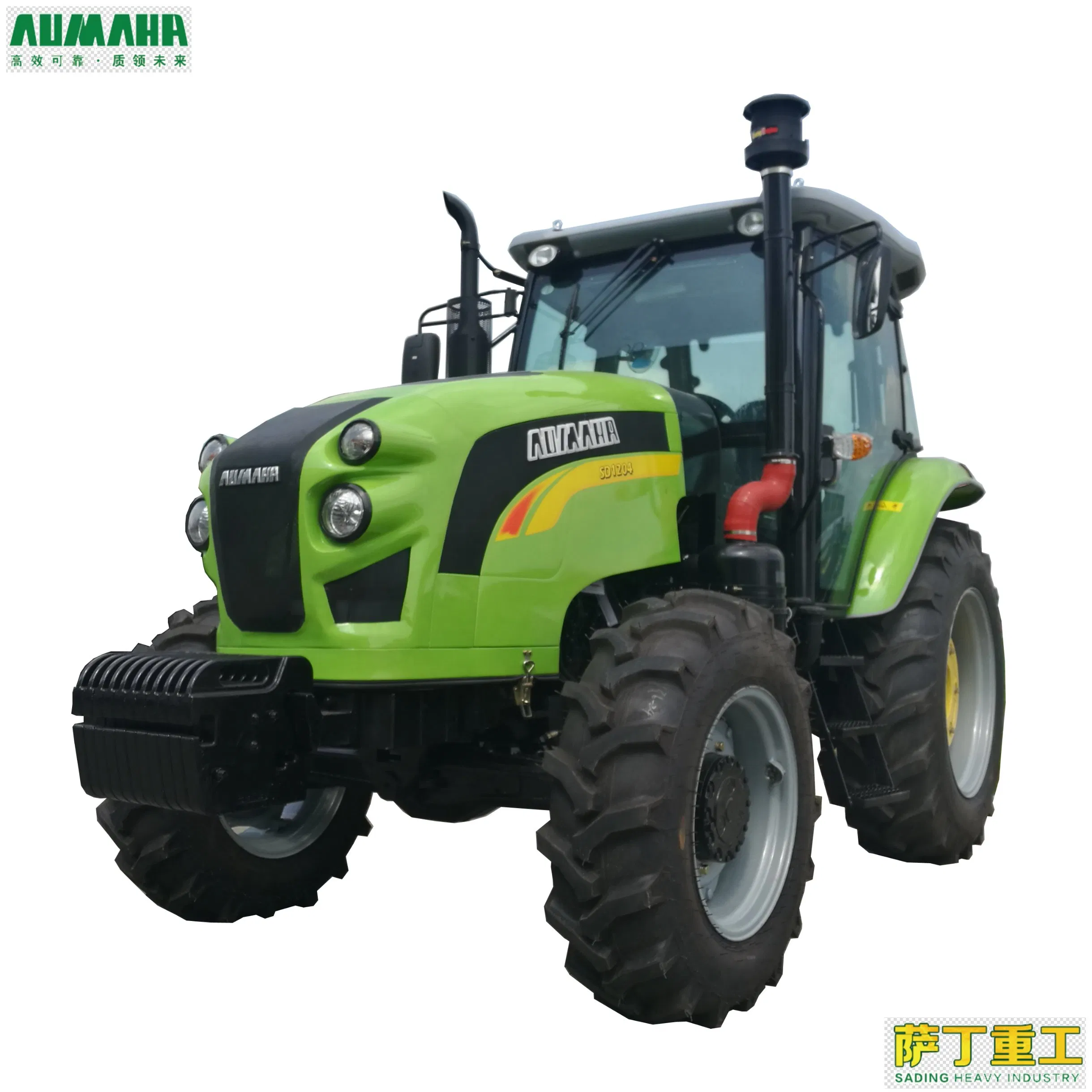 Sadin 4WD 90HP/100HP/110HP/115HP/120HP/125HP/130HP/140HP Paddy-Field Lawn Farm Orchard Agricultural Wheel Tractor