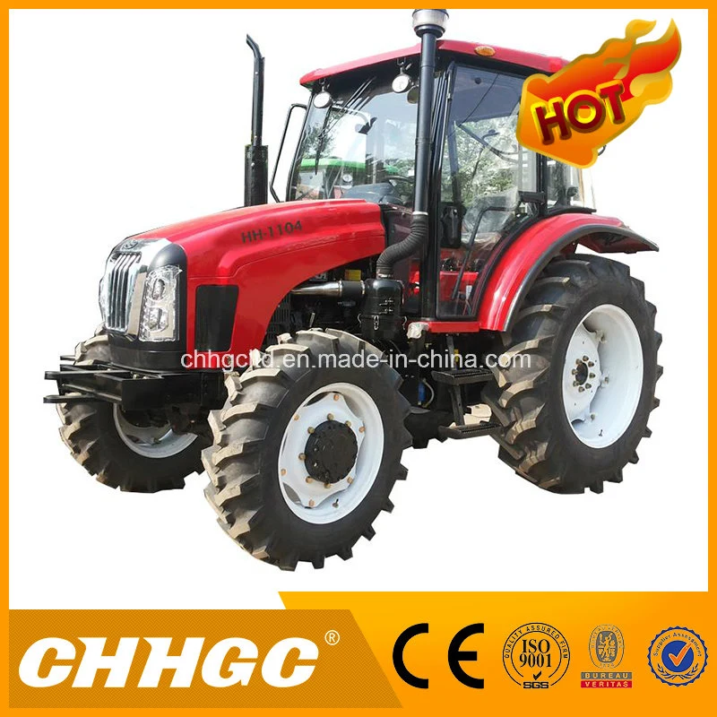 Wheel Tractor Chinese Brand 1104 4 Wheel 110HP Large Agricultural Tractor