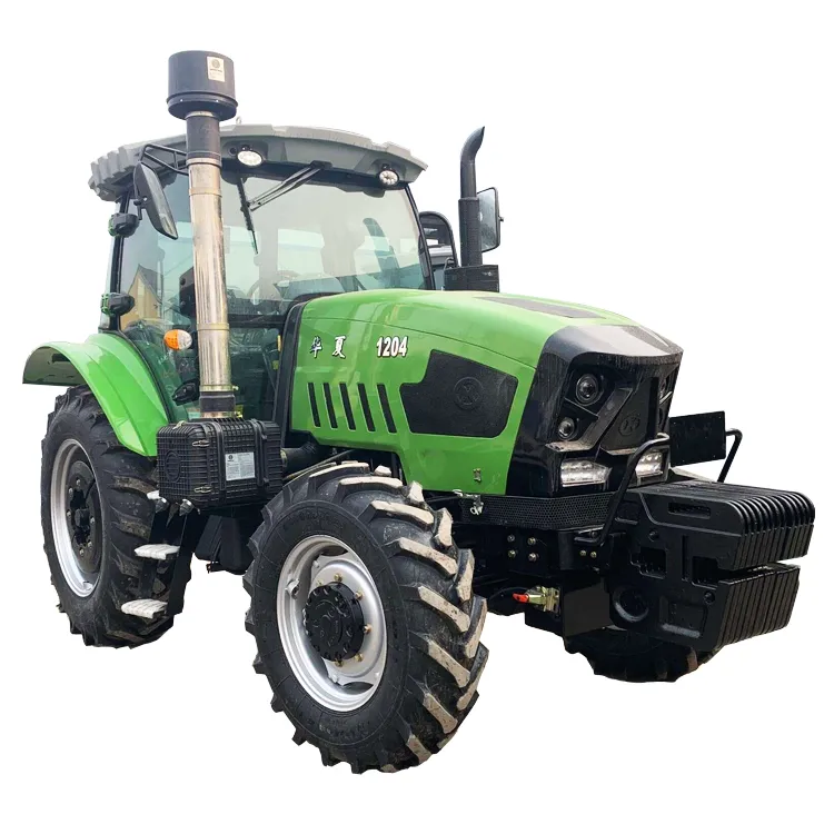 with Loader Plough 100HP 120HP 150HP 160HP 180HP Ce Agriculture Wheeled Farm Tractor