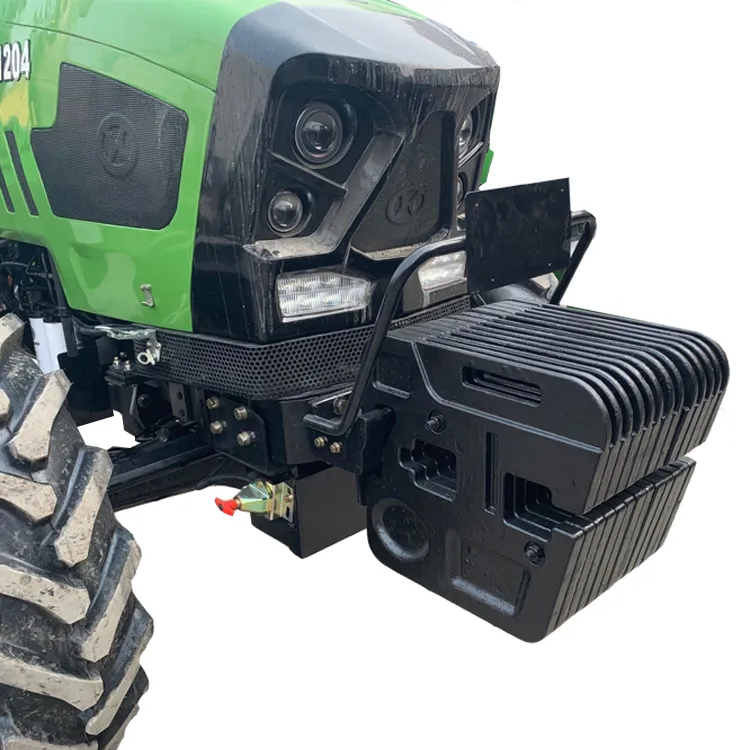with Loader Plough 100HP 120HP 150HP 160HP 180HP Ce Agriculture Wheeled Farm Tractor