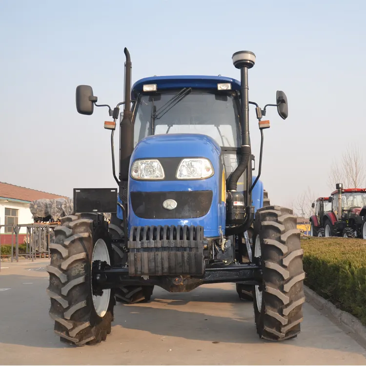 with Loader Plough 100HP 120HP 150HP 160HP 180HP Ce Agriculture Wheeled Farm Tractor
